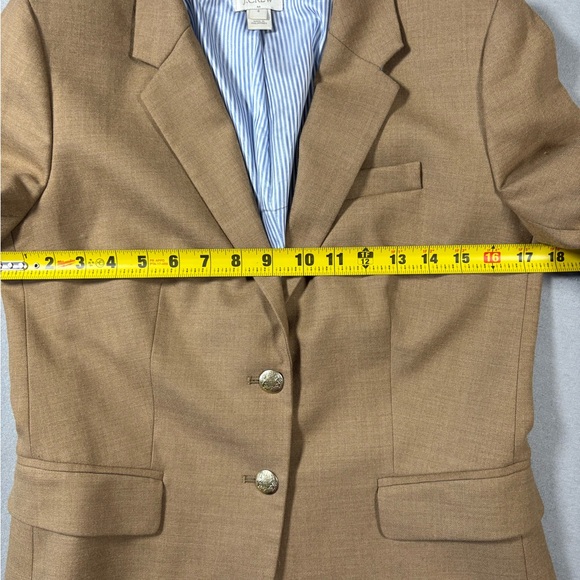 J.Crew Original Schoolboy Blazer Camel Size 4 - Picture 6 of 11